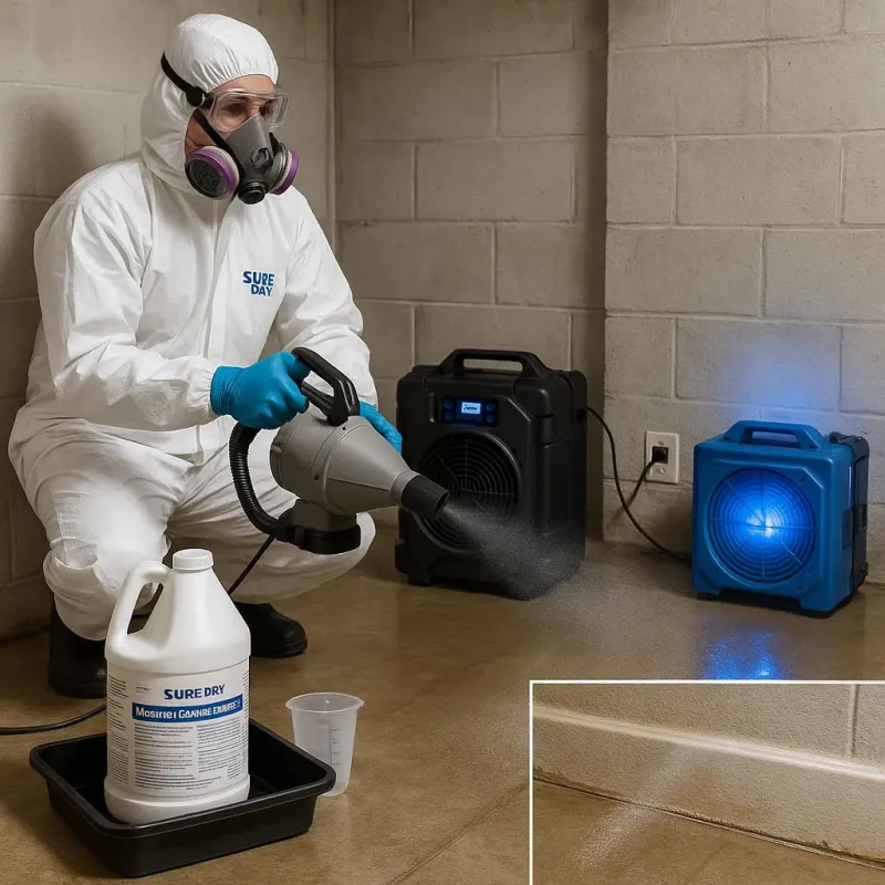 Sanitization and Odor Removal process in Pecan Plantation, TX
