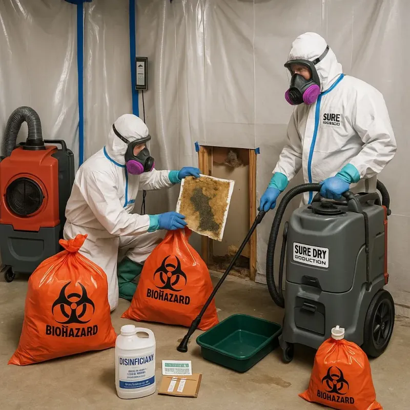 Contaminated Water Handling Protocols process in Pecan Plantation, TX